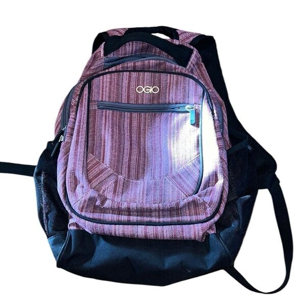 Ogio Black and Pink Backpack - Picture 1 of 10
